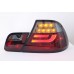 BMW E46 2D Red Smoke Light Bar LED Tail Lamp